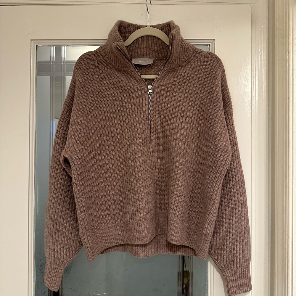 Everlane Merino Wool Half-Zip